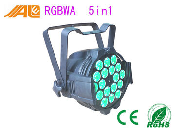 het 18 LEIDENE van x 15w Pari kan RGBWA 5 in 1 aansteken leidde Pari 64 Licht/van DJ de Controle van Stadiumlichten DMX 512