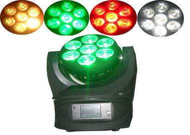 7 van de Nachtclubdj van x 12w de Disco LEIDENE Bewegende Hoofdlicht/Straal Bewegende Hoofdenlamp