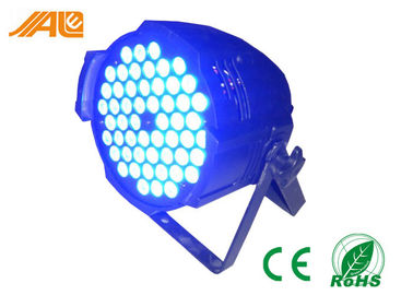Het hoge Lumen54pcs 3W LEIDENE Pari kan Lichtenpari 64 het Aanstekende Multistadium Lichte 162W DMX 512 Controle CE&RoHS van Kleurendj de Lamp