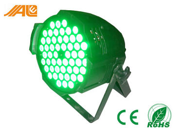 Het hoge Lumen54pcs 3W LEIDENE Pari kan Lichtenpari 64 het Aanstekende Multistadium Lichte 162W DMX 512 Controle CE&RoHS van Kleurendj de Lamp