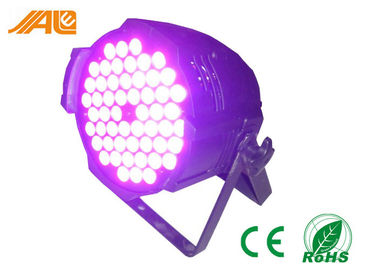 Het hoge Lumen54pcs 3W LEIDENE Pari kan Lichtenpari 64 het Aanstekende Multistadium Lichte 162W DMX 512 Controle CE&RoHS van Kleurendj de Lamp