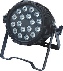 Het Stadiumlichten van de het hoge Lumen Openlucht LEIDENE Waterdichte Pariverlichting van Par18x10w Rgbw 4in1 Ip65