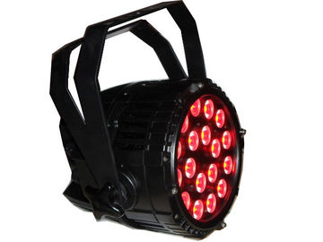 Het Stadiumlichten van de het hoge Lumen Openlucht LEIDENE Waterdichte Pariverlichting van Par18x10w Rgbw 4in1 Ip65