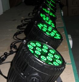Energie - besparings van het Openlucht LEIDENE Verlichting Pari de Lichte 18 x 10w RGBWA Professionele Stadium