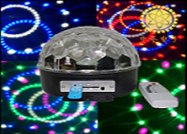het Effect van de het Kristal Magisch Bal van 20W DMX Geleid Licht Rgb Discostadium Lichte AC 110V - 250V
