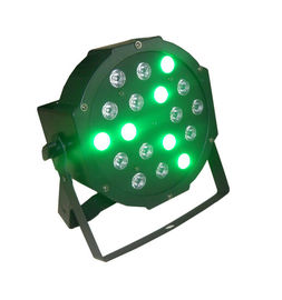 18 x 3w RGB Geleid Vlak Pari Licht/Geleid Pari 64 de Binnenlichten 7CH DMX van Stadiumdj