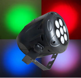 Hoog - kwaliteits het LEIDENE Pari kan Lichten 7 van het Pariblikken van x 9w het Mini RGB Stadium die Super Helder voor Overlegvakantie aansteken