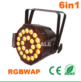 6in1 de geleide het Stadiumlichten van Paridj/Dmx Geleid Pari Licht Binnenpari kunnen 24pcs 15w Rgbwa Uv