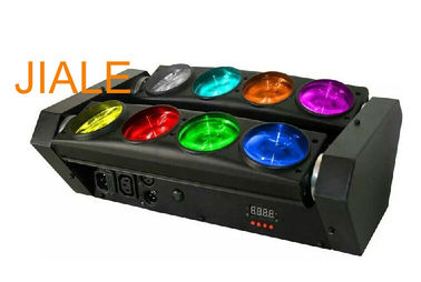 Van de de Ogenspin van DMX512 RGBW 4in1 8 de Straal LEIDEN Bewegend Hoofd Licht/Roterend Stadiumlicht