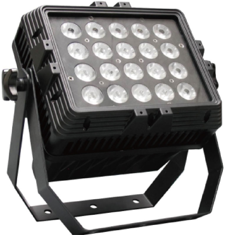 Ip65 leidde het Pari van 20pcs 15w 5 In1 Digitale het Licht van de Muurwas of LCD Vertoning