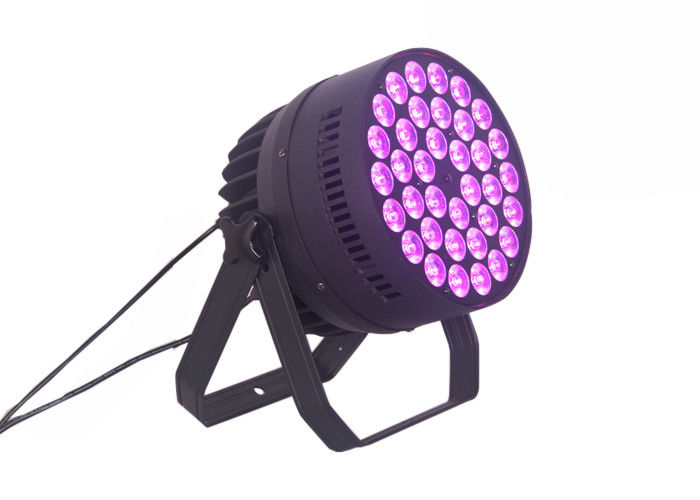 36 het LEIDENE van PCs x 10W Pari kan Lichten RGBW 4 in 1 Disco Lichte 4/8CH DMX 512 AC 90V - 240V 3 Master-Slave spelddmx512 Controle