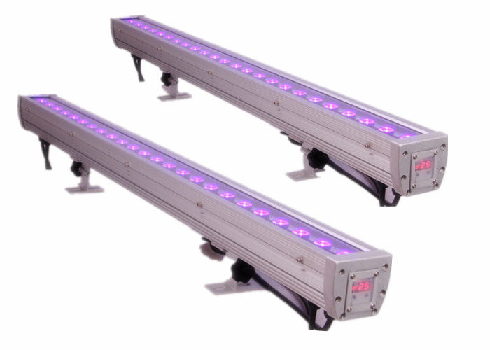 RGBW 24 PCs Geleid Licht 96W Ce RoHS IP 65 van de Muurwasmachine CH Geleid Wal-lWasherlicht 4/8