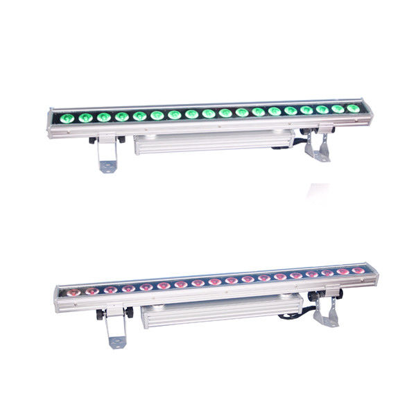 18pcs 15w leidde Licht 9 CH IP65 DMX512 van de Muurwasmachine voor Openluchtverlichtingsdecor