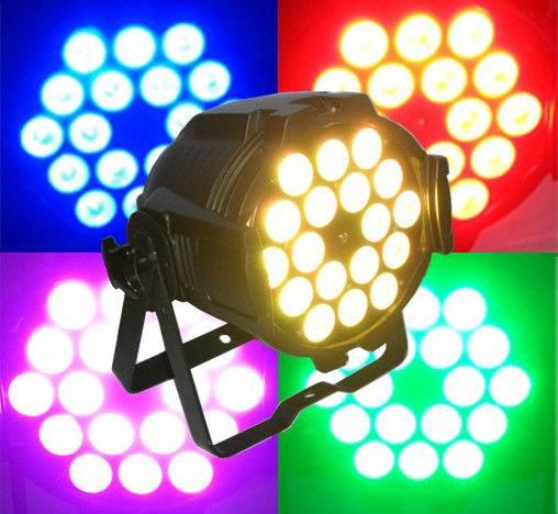 Het geluid activeerde Kleurrijk DJ die Hoofdlichten bewegen, kan het LEIDENE van DMX 512 Pari Verlichting