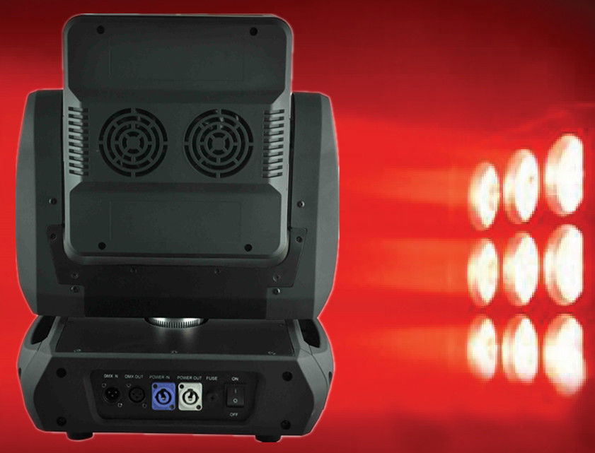 Mini het LEIDENE van de manierclub Bewegen zich Hoofd Lichte 9pcs die 10w Rgbw DJ Hoofdlamp bewegen