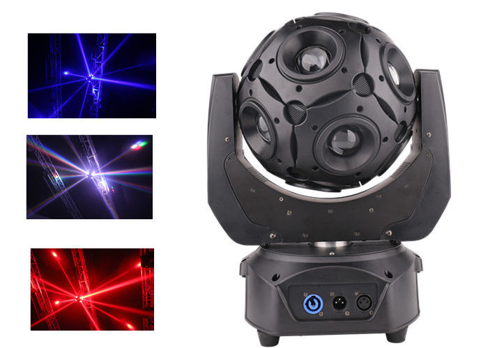 Voetbal die Hoofd het Stadiumlichten 200W 10 PCs-Effect 50/60Hz bewegen van DJ van de Parels Volledig Kleur