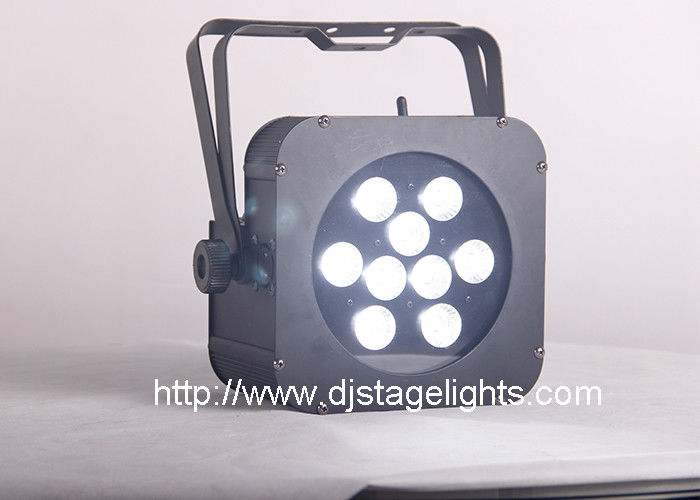 2018 Stadium Licht 9pcs 10w/15w 4in1/5in1 vlak dmxwireless geleid pari op batterijen