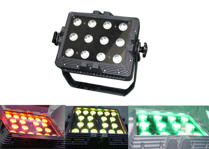 IP65 maak van de 12 * 3W RGB Openlucht LEIDENE van de Discodj Muurwasmachine DMX512 het Stadiumverlichting waterdicht