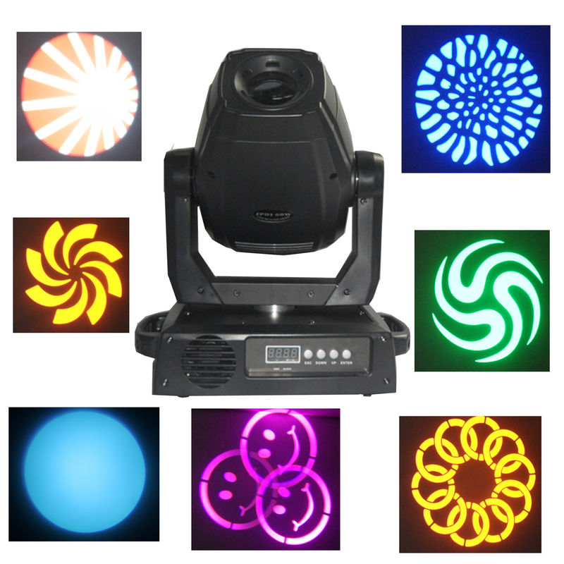 60w/75w Gobo-van het LEIDENE Bewegende Hoofd Lichte de Verlichtingsinrichting Vlekstadium