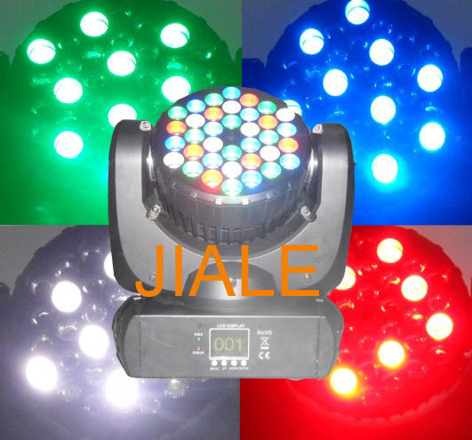 Geleide Sharpy-Straal die Hoofdstadiumlichten 36 x 3w Rgbw DMX512 bewegen