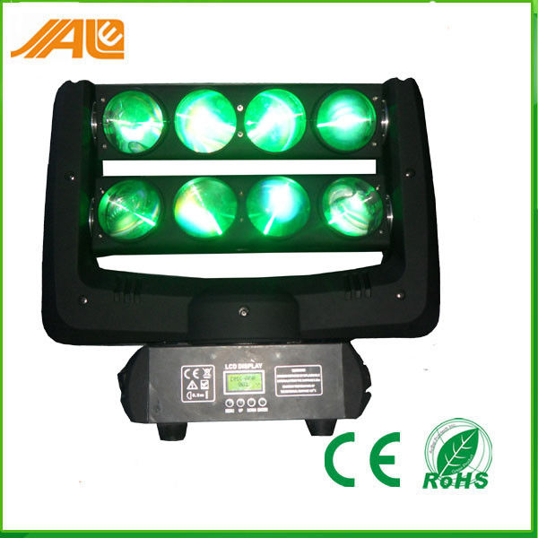 Licht Bewegend Hoofd de Straaleffect DMX 512 van de stadium10w Rgbw Geleid Spin